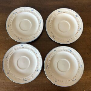 Vintage Geese Brick Oven Stoneware Bread Saucer Plate Aunt Rhody Cottagecore 90s